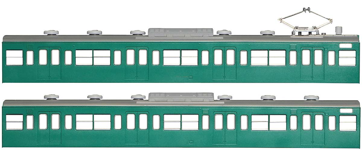 18019＞国鉄（JR）103系＜低運・非ユニット窓・冷改車・エメラルド
