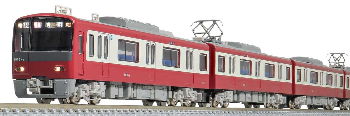 31843＞京急600形（登場時）8両編成セット（動力付き）｜Nゲージ車両（完成品モデル）｜Nゲージ鉄道模型のグリーンマックス