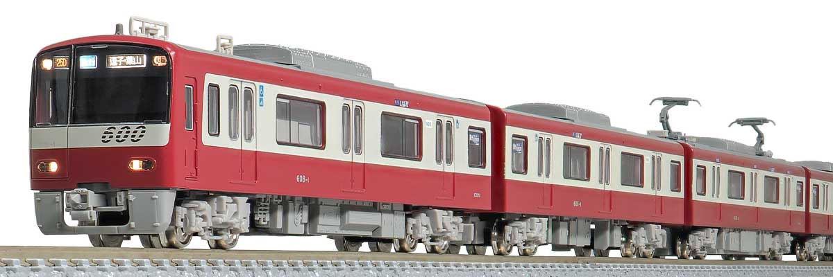 ＜31844＞京急600形（4次車・更新車・608編成）8両編成セット（動力付き）