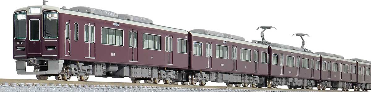 31935＞阪急1000系（神宝線対応車・車番選択式）8両編成セット（動力付き）｜Nゲージ車両（完成品モデル）｜Nゲージ鉄道模型のグリーンマックス