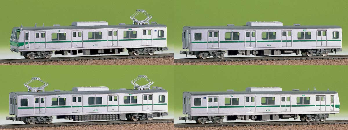 420＞営団6000（7000／8000）系 4両編成セット｜エコノミーキット｜Nゲージ鉄道模型のグリーンマックス