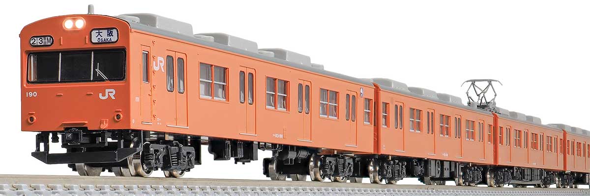 50767＞JR103系（関西形・分散冷房車・大阪環状線・モリ26編成）8両編成セット（動力付き）｜Nゲージ車両（完成品モデル）｜Nゲージ鉄道模型の グリーンマックス