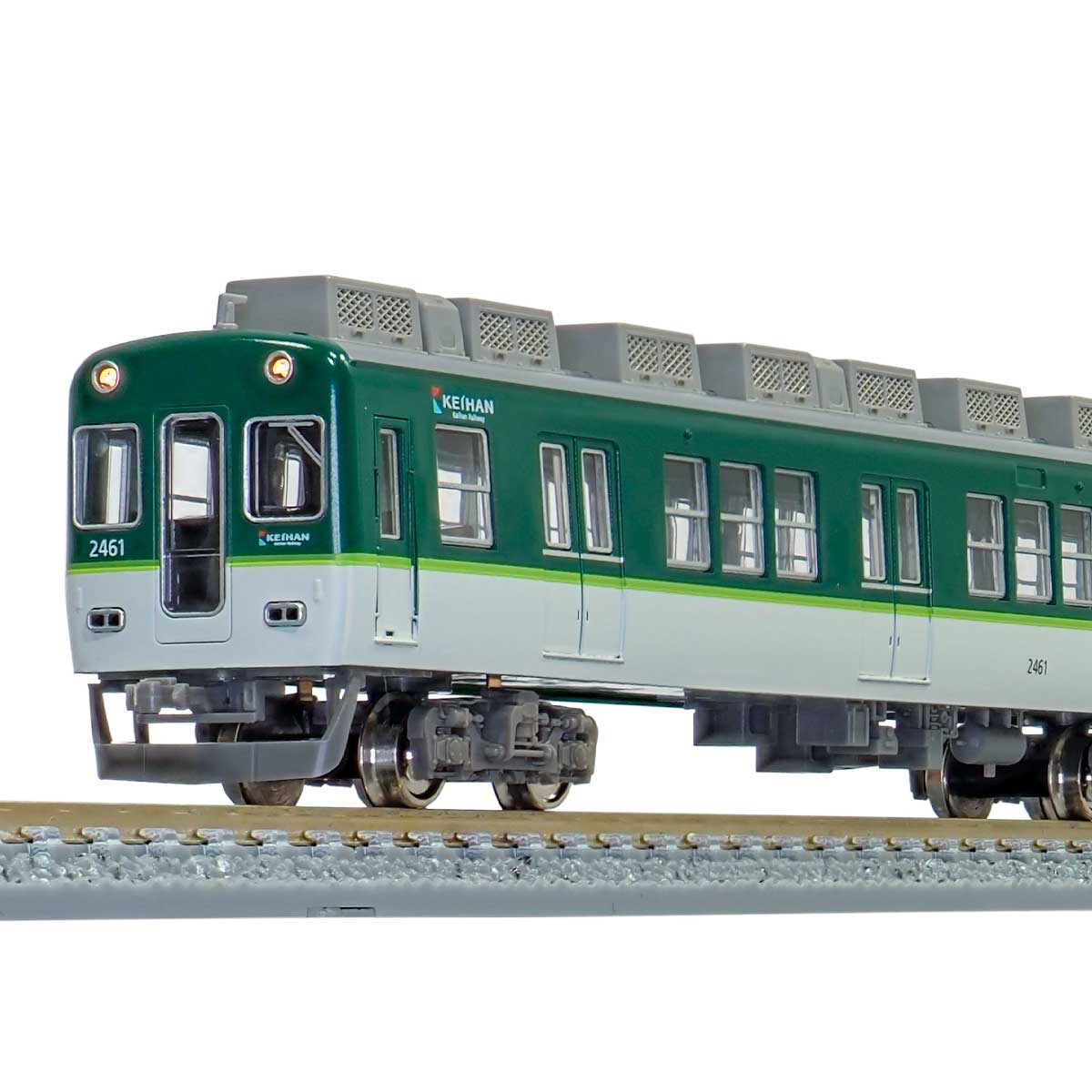 30328＞京阪2400系（1次車・2451編成・新塗装）基本4両編成セット 