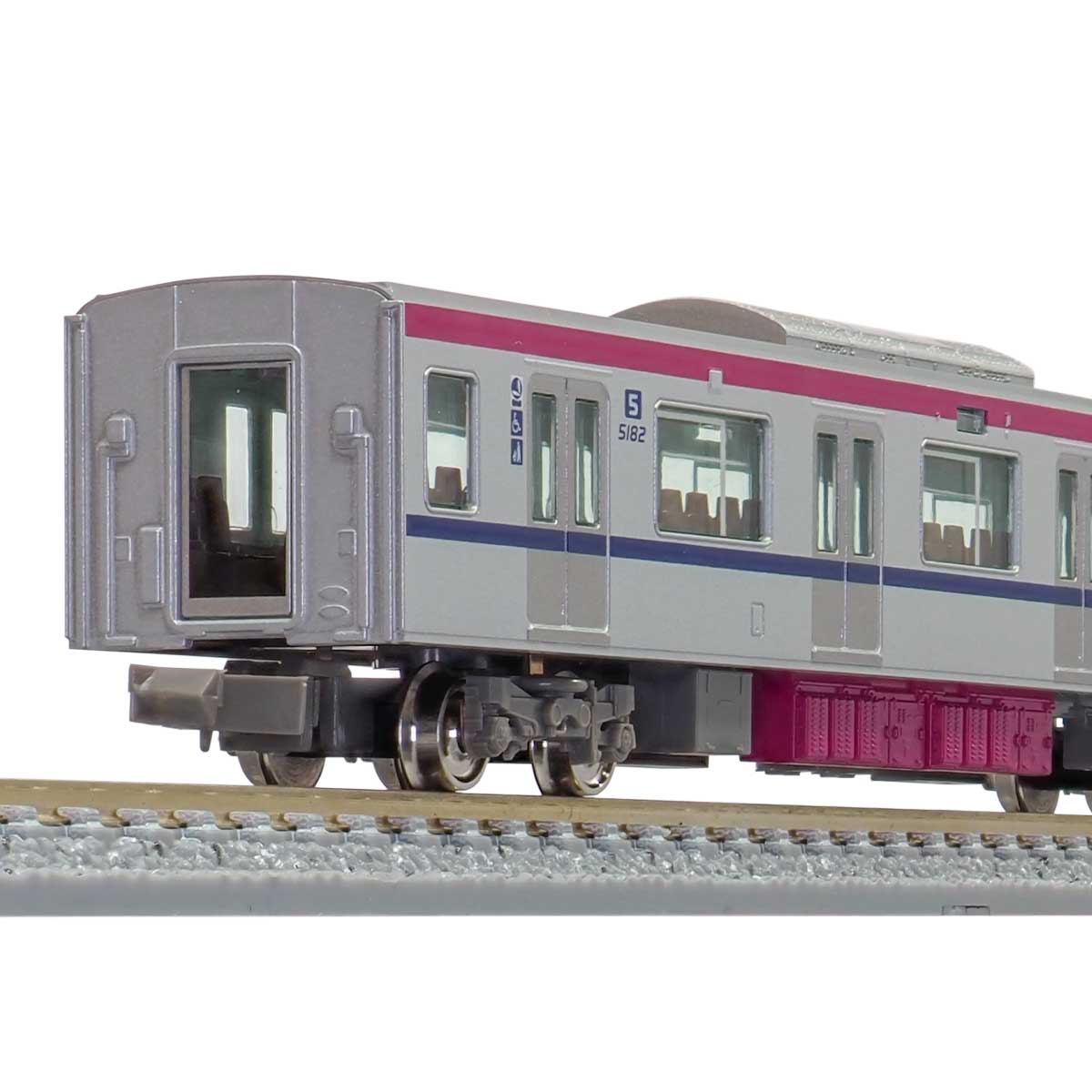 30797＞京王5000系（ロングシート）増結用中間車4両セット（動力無し