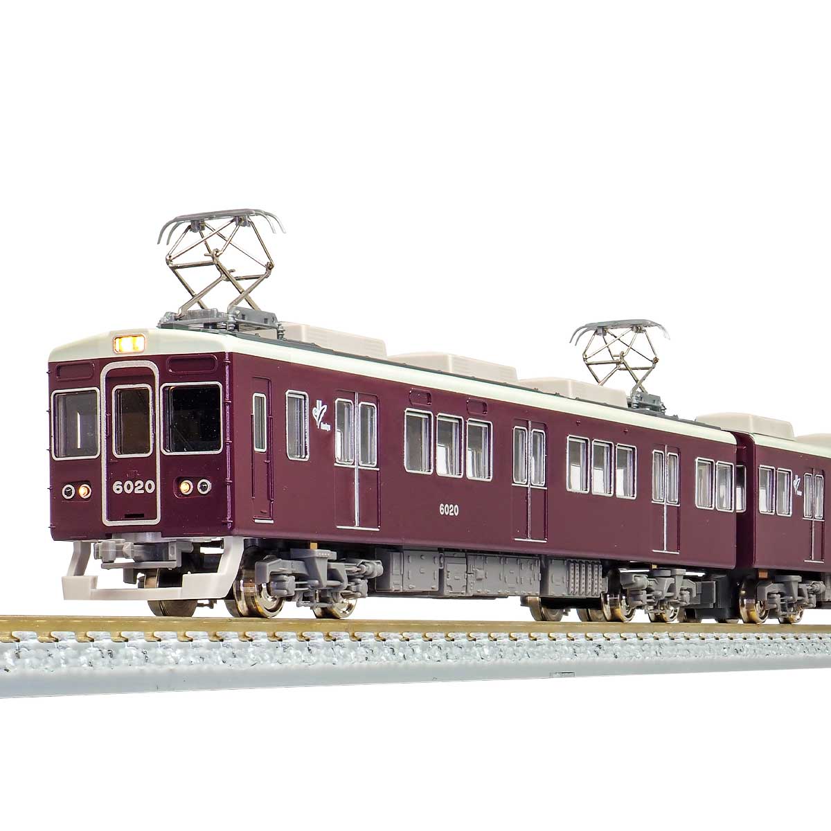 GM阪急6000系6013F宝塚線8両編成動力付き Nゲージ - 鉄道模型