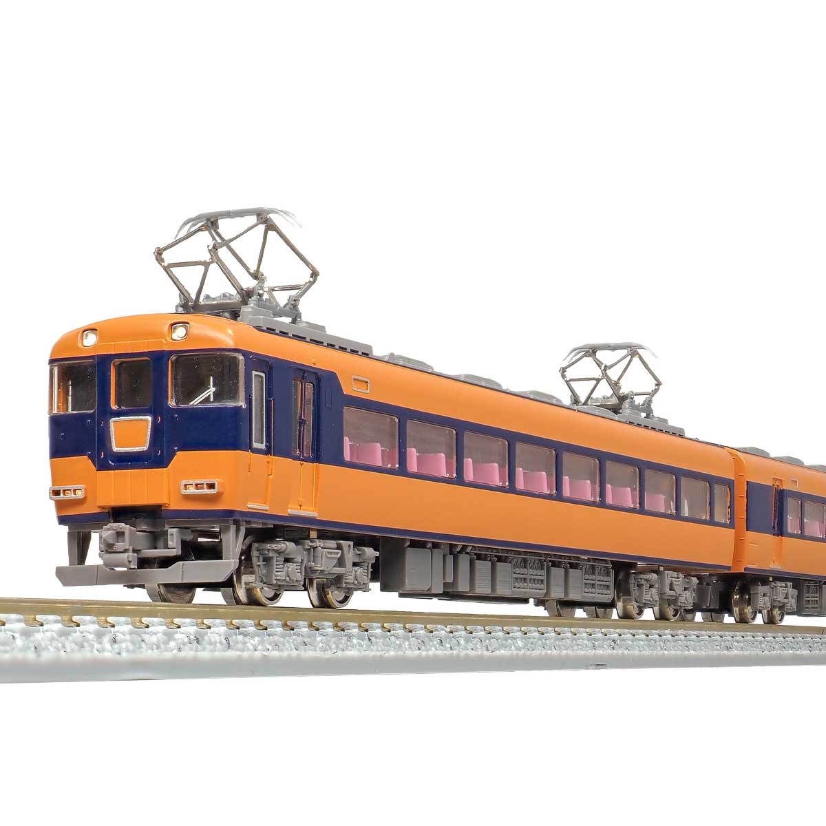 鉄道模型<br> 1 150 近鉄12200系スナックカー 先頭車2輌編成セット 