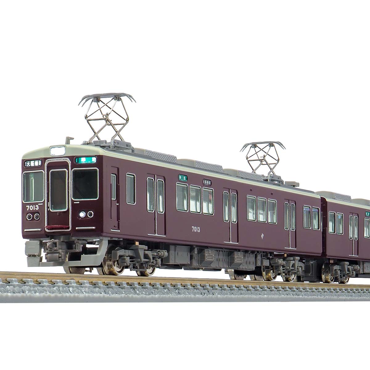Ｎゲージ GREENMAX 31649 阪急7000系(リニューアル車・神戸線・7013