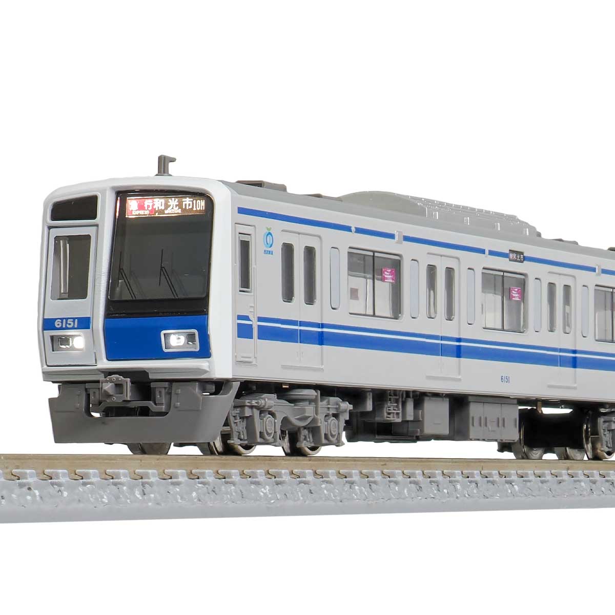 31873＞西武6000系アルミ車（6151編成・戸袋窓閉鎖後）基本4両編成セット（動力付き）｜Nゲージ車両（完成品モデル）｜Nゲージ鉄道模型の グリーンマックス