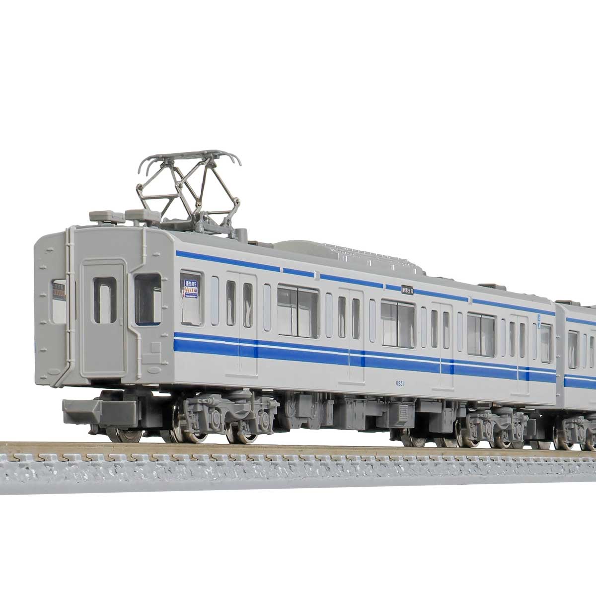 31874＞西武6000系アルミ車（6151編成・戸袋窓閉鎖後）増結用中間車6両セット（動力無し）｜Nゲージ車両（完成品モデル）｜Nゲージ鉄道模型の グリーンマックス