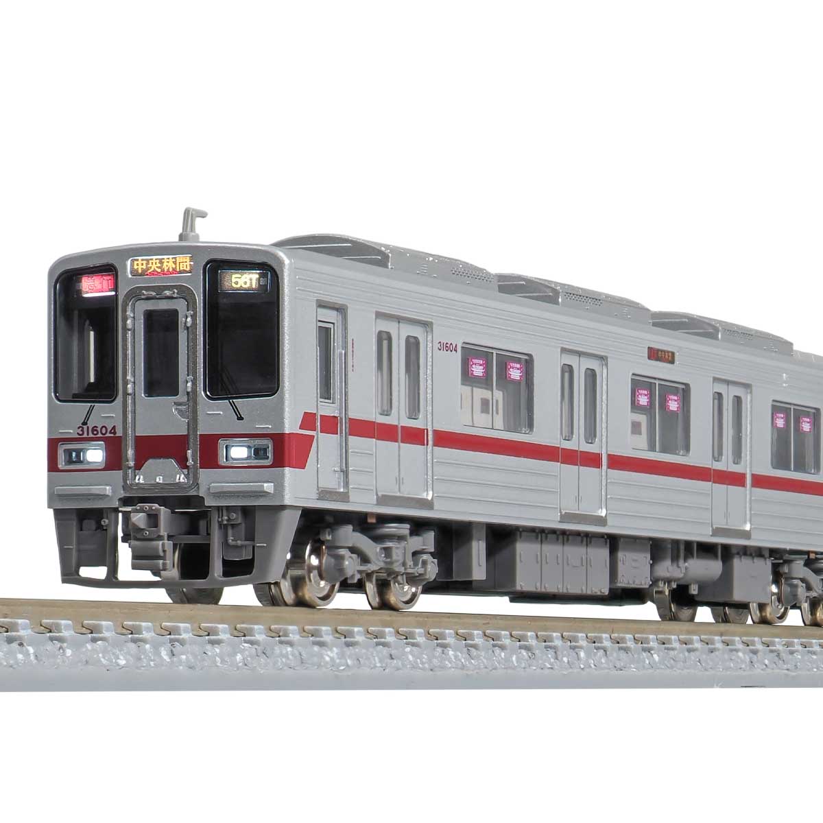 31892＞東武30000系（東武スカイツリーライン・前期形・新ロゴ・車番選択式）基本6両編成セット（動力付き ）｜Nゲージ車両（完成品モデル）｜Nゲージ鉄道模型のグリーンマックス