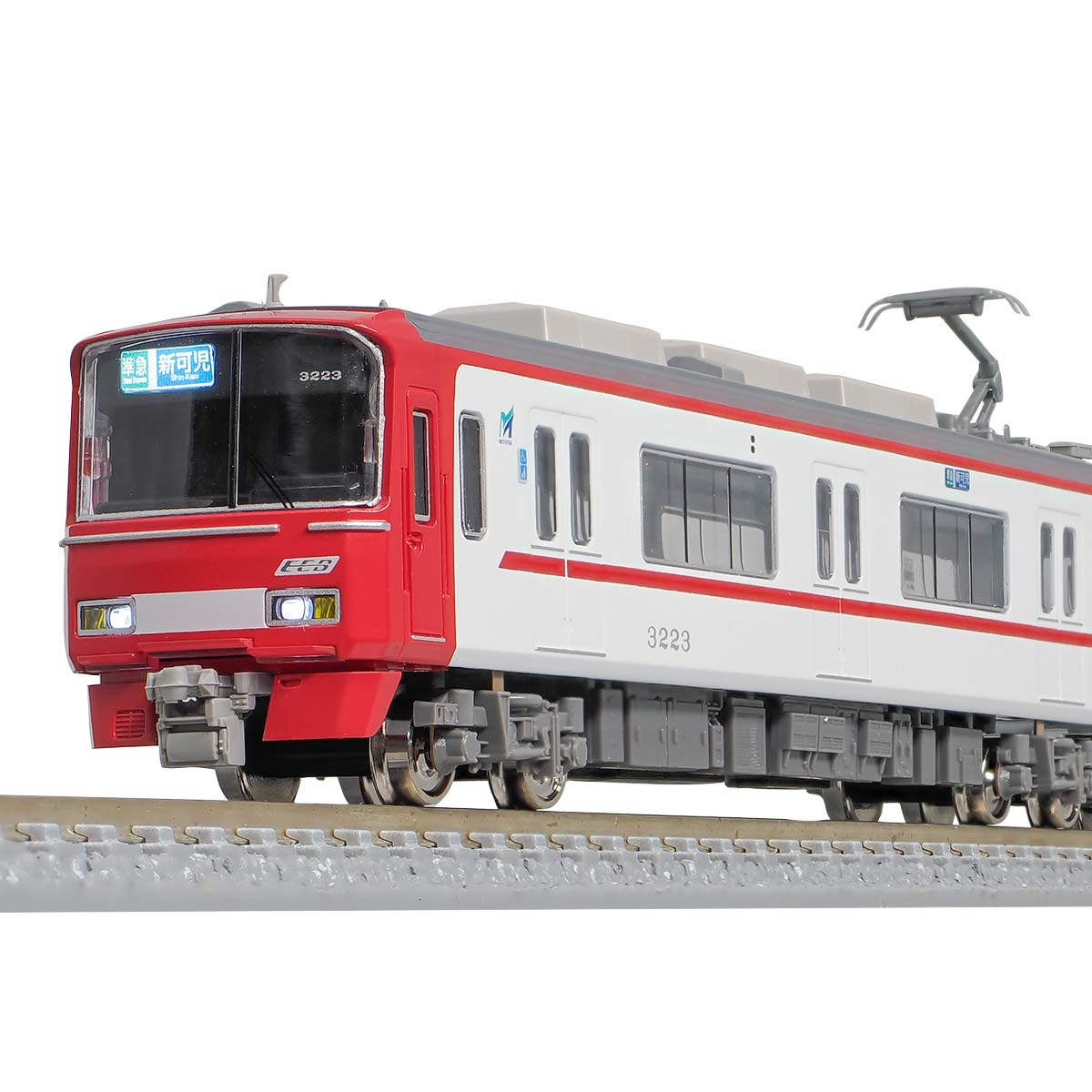 31941＞名鉄3100系3次車（新塗装・3123編成）増結2両編成セット（動力無し）｜Nゲージ車両（完成品モデル）｜Nゲージ鉄道模型のグリーンマックス