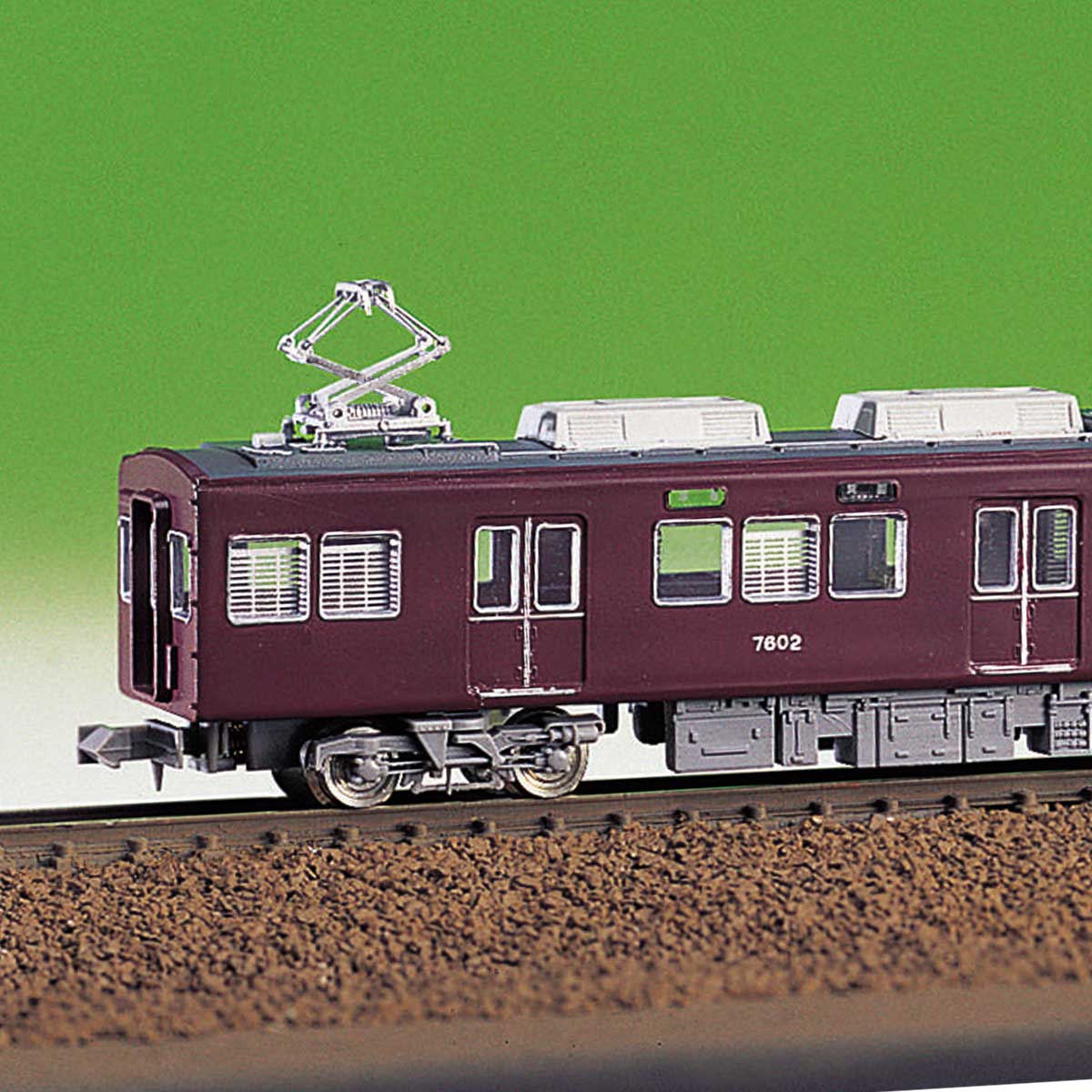 407B＞阪急通勤車 増結用中間車4両セット｜エコノミーキット｜Nゲージ鉄道模型のグリーンマックス
