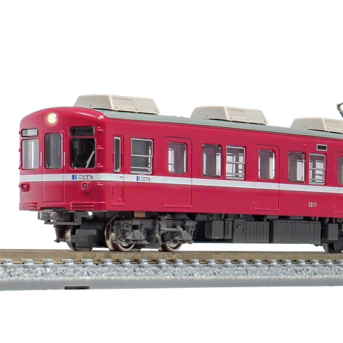 50701＞高松琴平電気鉄道1200形（情熱の赤い電車）2両編成セット（動力