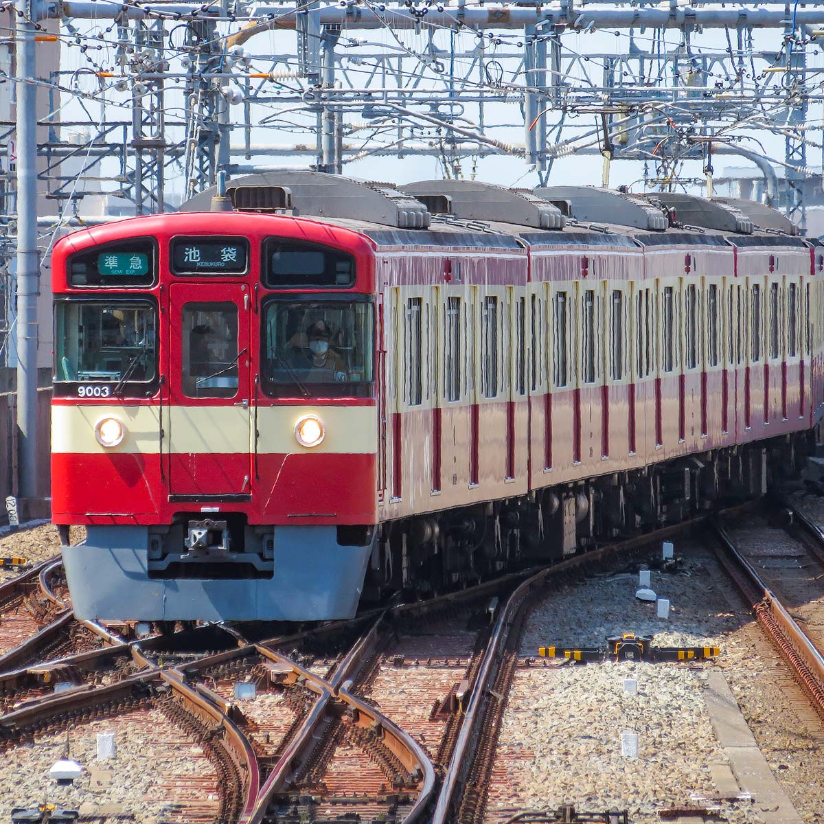 グリーンマックス 西武9000 幸運の赤い電車 基本4両セット 【保存版