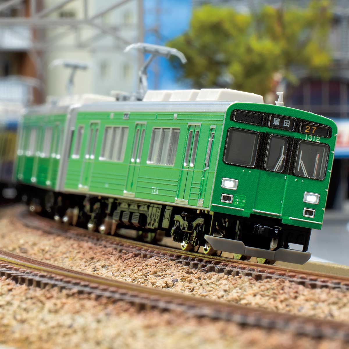 50763＞東急電鉄1000系（緑の電車）3両編成セット（動力付き）｜N 