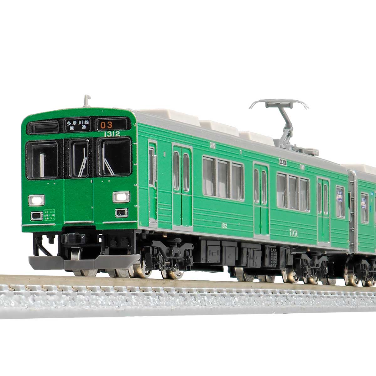 50763＞東急電鉄1000系（緑の電車）3両編成セット（動力付き）｜N ...
