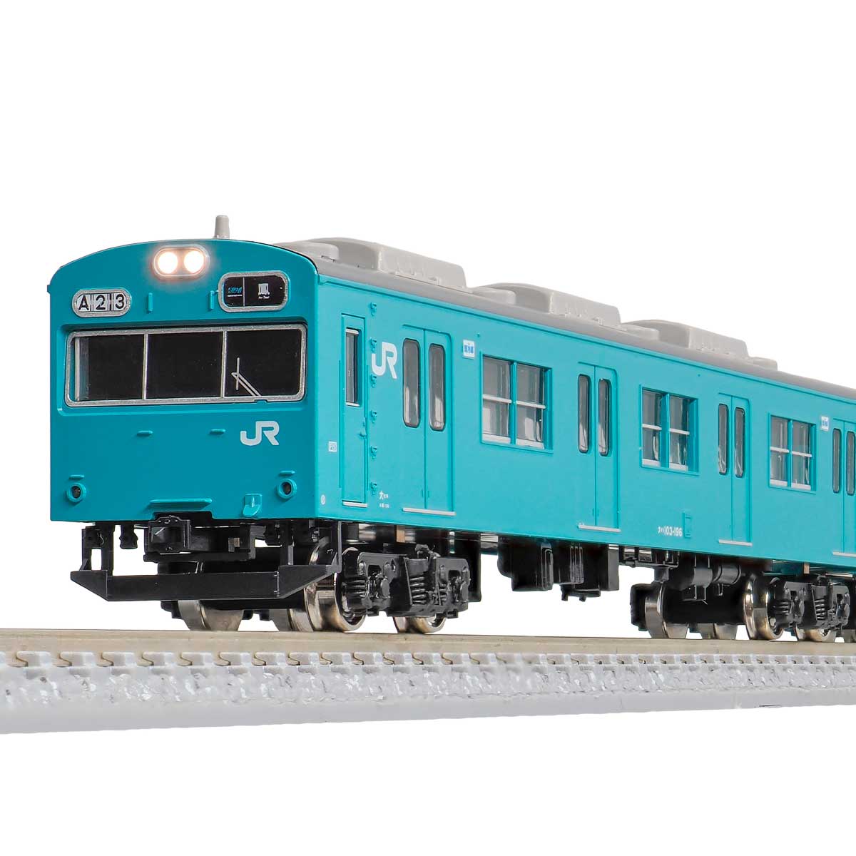 50768＞JR103系（関西形・分散冷房車・阪和線・K610編成）6 両編成セット（動力付き）｜Nゲージ車両（完成品モデル）｜Nゲージ鉄道模型のグリーンマックス