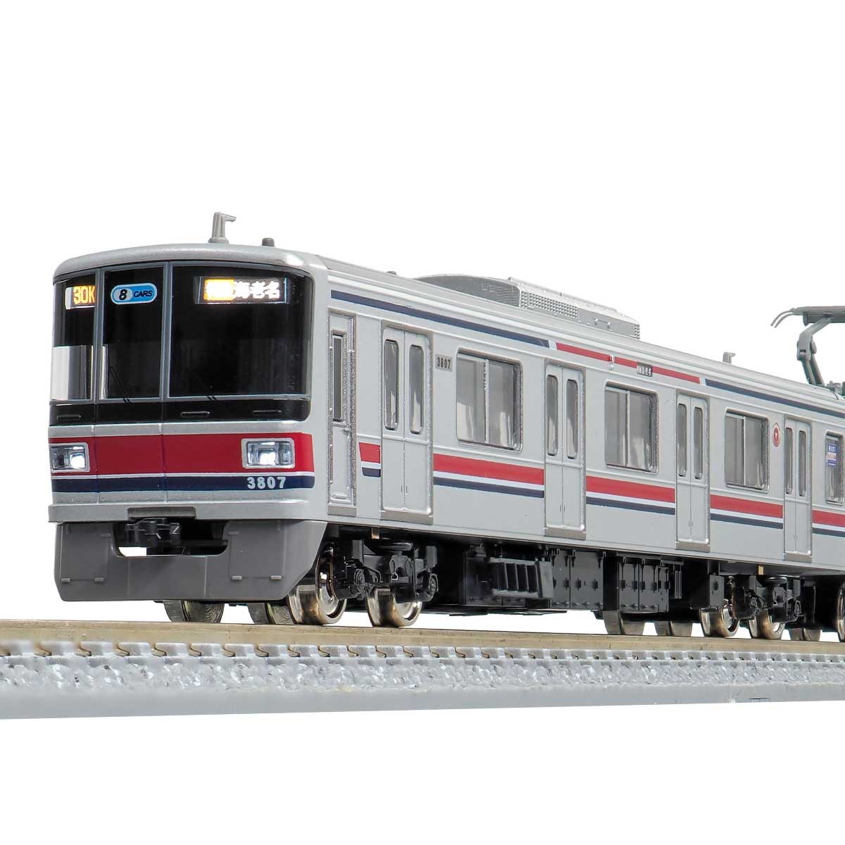 50773＞東急電鉄3000系（目黒線・東急新横浜線）8両編成セット（動力付き）｜Nゲージ車両（完成品モデル）｜Nゲージ鉄道模型のグリーンマックス