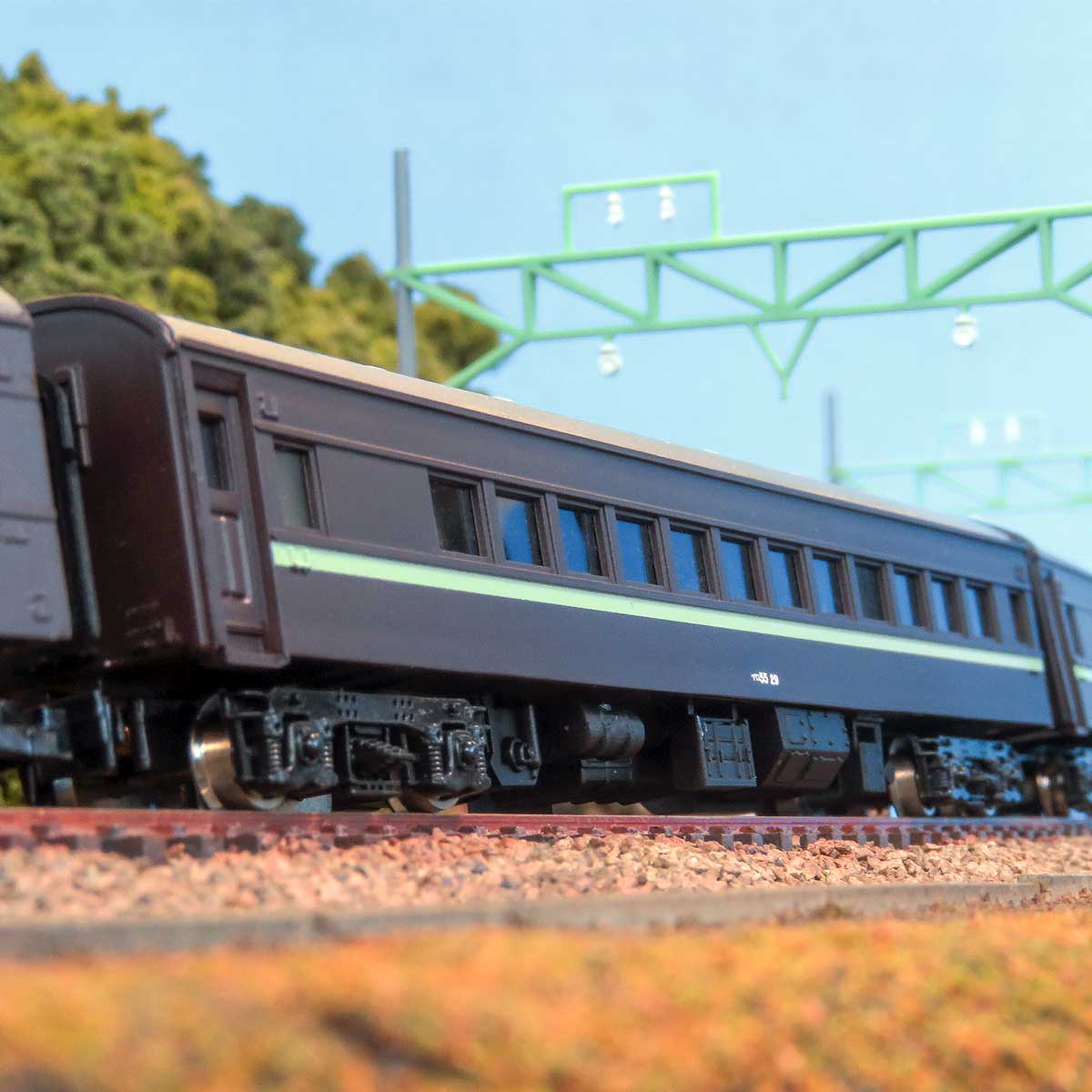 4312-D】455系 急行電車(グリーン・食堂車付) 基本６両セット - 鉄道模型