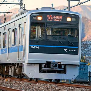 小田急3000形5〜7次車（インペリアルブルー帯・車番選択式）6両編成セット（動力付き）