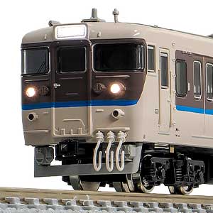 JR113系7000番台（40N体質改善車・ホシF1編成・灰色スカート）増結4両編成セット（動力無し）