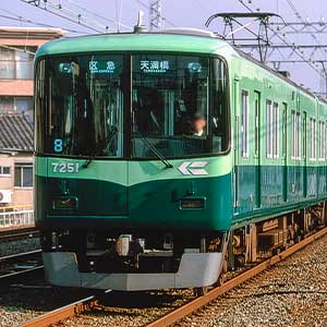 京阪7200系（旧塗装・車番選択式）8両編成セット（動力付き）